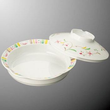 花さらさ 丸深皿 マルケイ(国際化工)