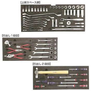 9.5SQ デラックスツールセット ブラック 78pcs Autobahn