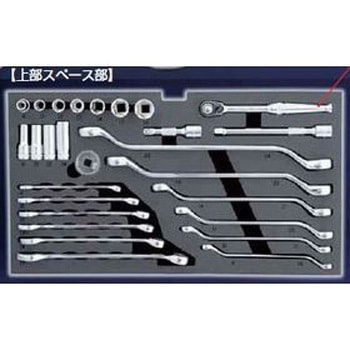 9.5SQ スターターツールセット ブラック 46pcs Autobahn