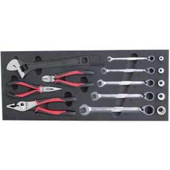 51PC.ツールキット レッド 12.7sq Autobahn