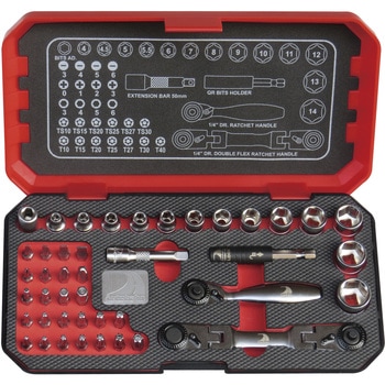 43PCS.ビット&ショートソケットセット Autobahn