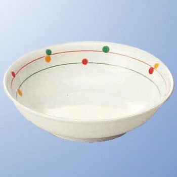 高強化磁器 サークル 深皿 マルケイ(国際化工)