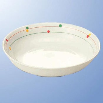 高強化磁器 サークル 深皿 マルケイ(国際化工)