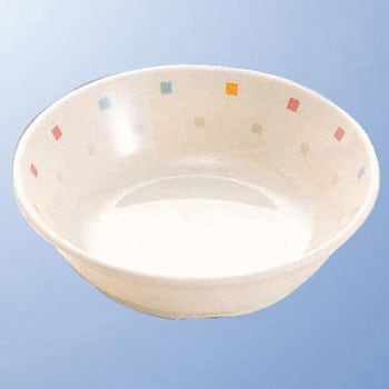 メラミン食器 ブロック 12cm浅小鉢 マルケイ(国際化工)