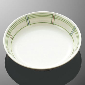 ライムライン 16．5cm丸深皿 マルケイ(国際化工)