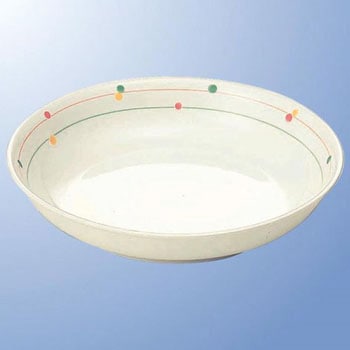 高強化磁器 サークル 20cmカレー皿 マルケイ(国際化工)