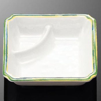 菜時器 仕切付角小鉢 マルケイ(国際化工)