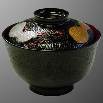 漆器 布目椀 小(組) マルケイ(国際化工)