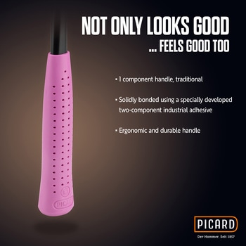 PICARD Pinkハンマー 大工用ルーフィングハンマー、チェッカー仕上げ PICARD