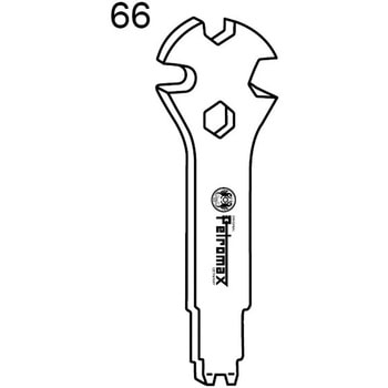 ペトロマックス アウトドア HK500用 スペアパーツ [No.66] 専用スパナ パーツ 交換用 部品 PETROMAX PETROMAX(ペトロマックス)