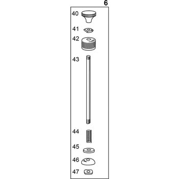 ペトロマックス アウトドア HK500用 スペアパーツ [No.6] ポンプ (セット) パーツ 交換用 部品 PETROMAX PETROMAX(ペトロマックス)