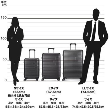 MOTIVAN(モティバン) スーツケース 55cm Sサイズ(機内持込可)/43L/5cm拡張/TSAロック/スーツケースカバー・ネームタグ付/グリーン SWISS MILITARY