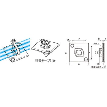 回動型マウントベース ヘラマンタイトン(タイトン)