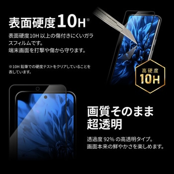 (簡易包装)Google Pixel 8 Pro ガラスフィルム 「GLASS PREMIUM FILM」全面保護 ブルーライトカット MSソリューションズ