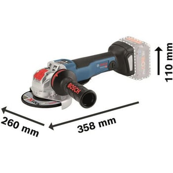X-LOCK コードレスディスクグラインダー 125mm BOSCH(ボッシュ)