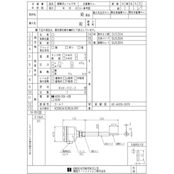 小型振動式レベルスイッチ(KVX型) 関西オートメーション