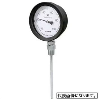 バイメタル式温度計(アクリル) - 佐藤計量器製作所