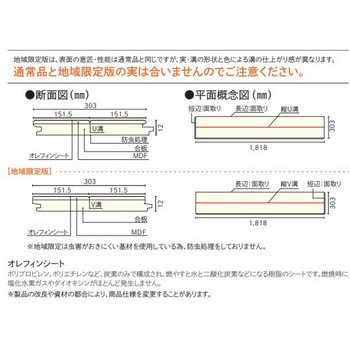 コンビットリア―ジュ152木目柄 ウッドワン