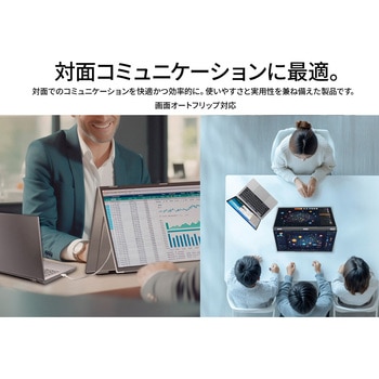 モバイル 18.5型/1920×1080/Mini-HDMI×2、Type-C×3/シルバー/2年保証 JAPANNEXT