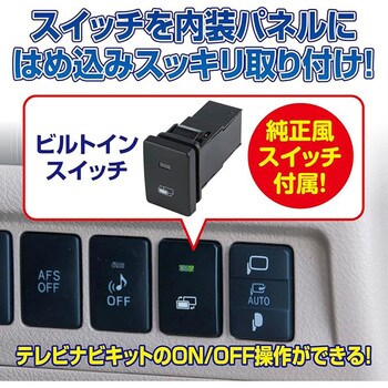 テレビナビキット(ビルトインタイプ) データシステム