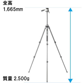 中型プロ仕様三脚 プロ 500 DX-IV SLIK(スリック)