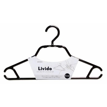 Livido スピーディーシャツハンガー5本組 シンコハンガー