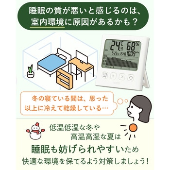 グラフ付きデジタル温湿度計TT-594IV タニタ