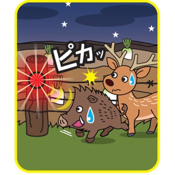 クリップタイプLED回転灯 リーベックス