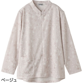 820598 ロングファスナーTシャツ 愛情介護