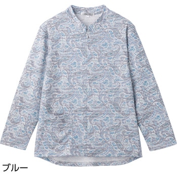 821147 ロングファスナーTシャツ 愛情介護
