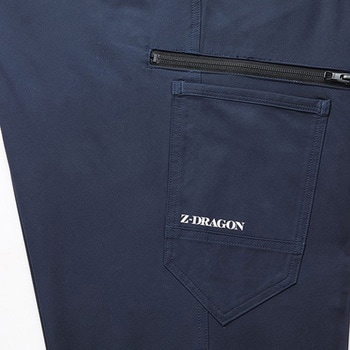 【Z-DRAGON】 77502 製品制電ストレッチノータックカーゴパンツ 自重堂