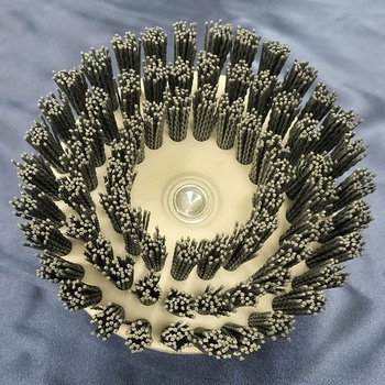 シリコン砥粒入りナイロン ドットブラシ Pタイプ 高島産業