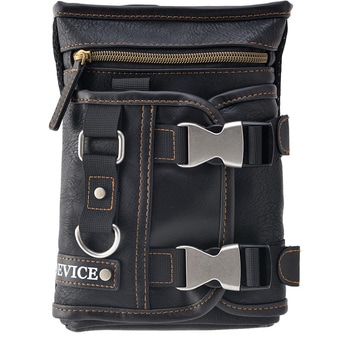 DEVICE メタル ダブル バックル 2WAY シザーケース ショルダーバッグ トップハウス