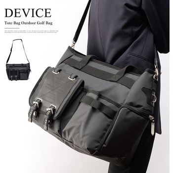 【シューズケース付き】DEVICE アウトドア ゴルフバッグ トートバッグ ボストンバッグ ショルダーバッグ - トップハウス