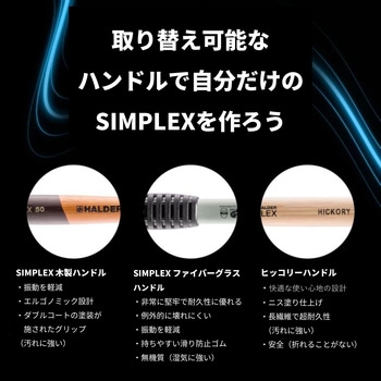 3028.082 ?SIMPLEXハンマー ? ゴム複合材 / ナイロン；鋳造製