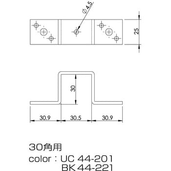 正角型角バンド(鉄/ユニクロめっき) 大里