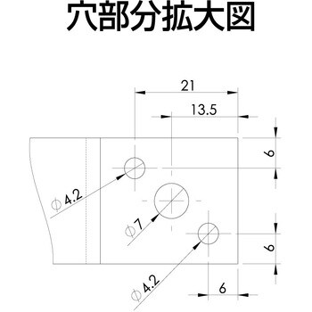 正角型角バンド(鉄/ユニクロめっき) 大里