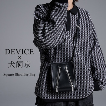【犬飼京×DEVICE】killing metal parts 2way shoulder bag /キリング メタルパーツ 2way ショルダーバッグ トップハウス