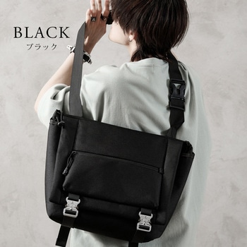【犬飼京×DEVICE】cobra buckle messenger bag/コブラバックル メッセンジャーバッグ トップハウス