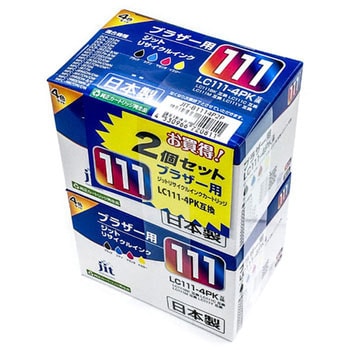 LC111-4PK　brother純正インクカートリッジ　2箱