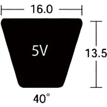 5V850 細幅Vベルト 5 V シリーズ 1本 DONGIL RUBBER BELT 【通販サイト