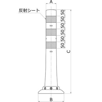 SC-400 R 接着式SCタイプΦ200 1本 ニッタ化工品 【通販サイトMonotaRO】