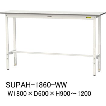 軽量作業台/耐荷重150kg_高さ調整H900～1200_ワークテーブル150シリーズ 山金工業
