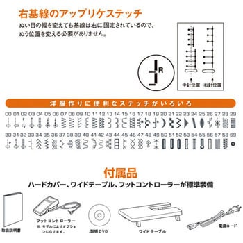 JN831 コンピュータミシン 1台 ジャノメ (蛇の目) 【通販