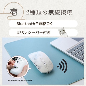 おしゃれ且つ高機能ワイヤレスマウス EGRET