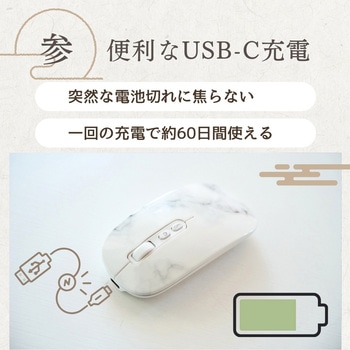 おしゃれ且つ高機能ワイヤレスマウス EGRET