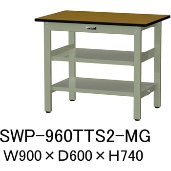 SWP-960TTS2-MG �y�ʍ�Ƒ�/�ω׏d300kg_����+�����S�ʒI�t��_�Œ莮H740_�|���G�X�e���V��_���[�N�e�[�u��300�V���[�Y �R���H�� 18763072
