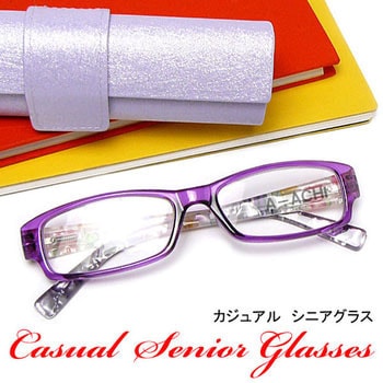 老眼鏡 CK-607PU クリアー光学