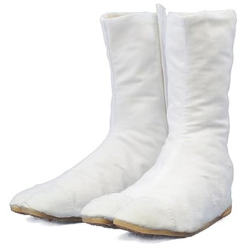 子供たび (縫付) 7枚 (白) 力王