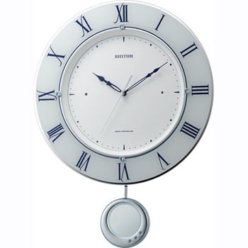 電波振子時計 エレメント留め飾り リズム 振り子時計 通販モノタロウ 8mx402sr03